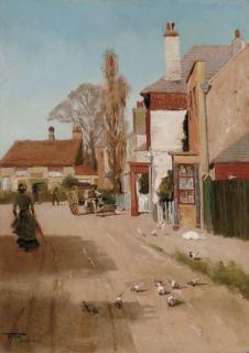 Henry Charles Fox - The Street, Hayes