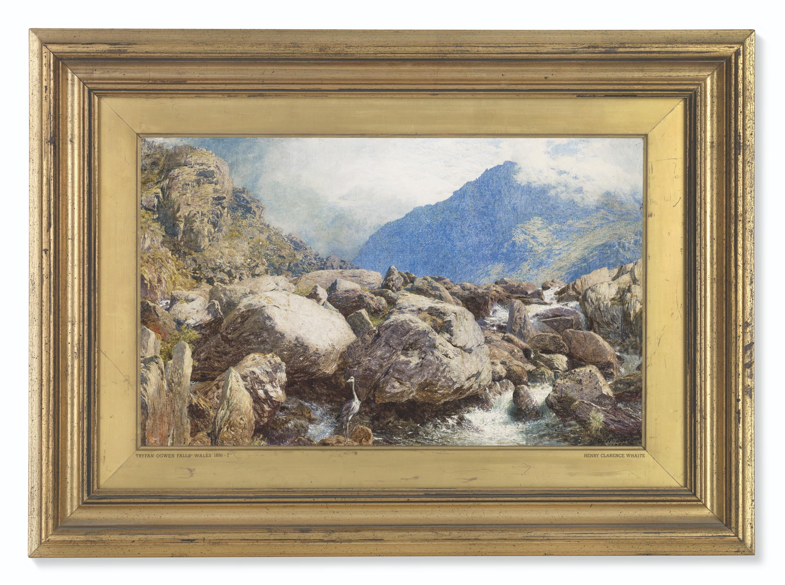 Henry Clarence Whaite, R.W.S., P.R.C.A. - Tryfan Orwen Falls, Wales; And Scene Near Bettws-Y-Coed