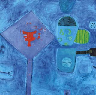 Henry Cliffe - Composition In Blue