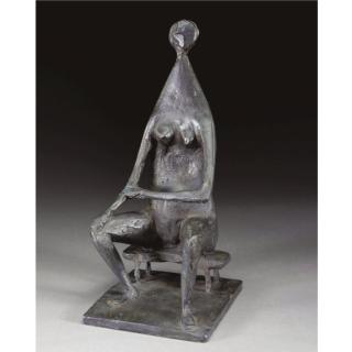 Henry Cliffe - Seated Nude