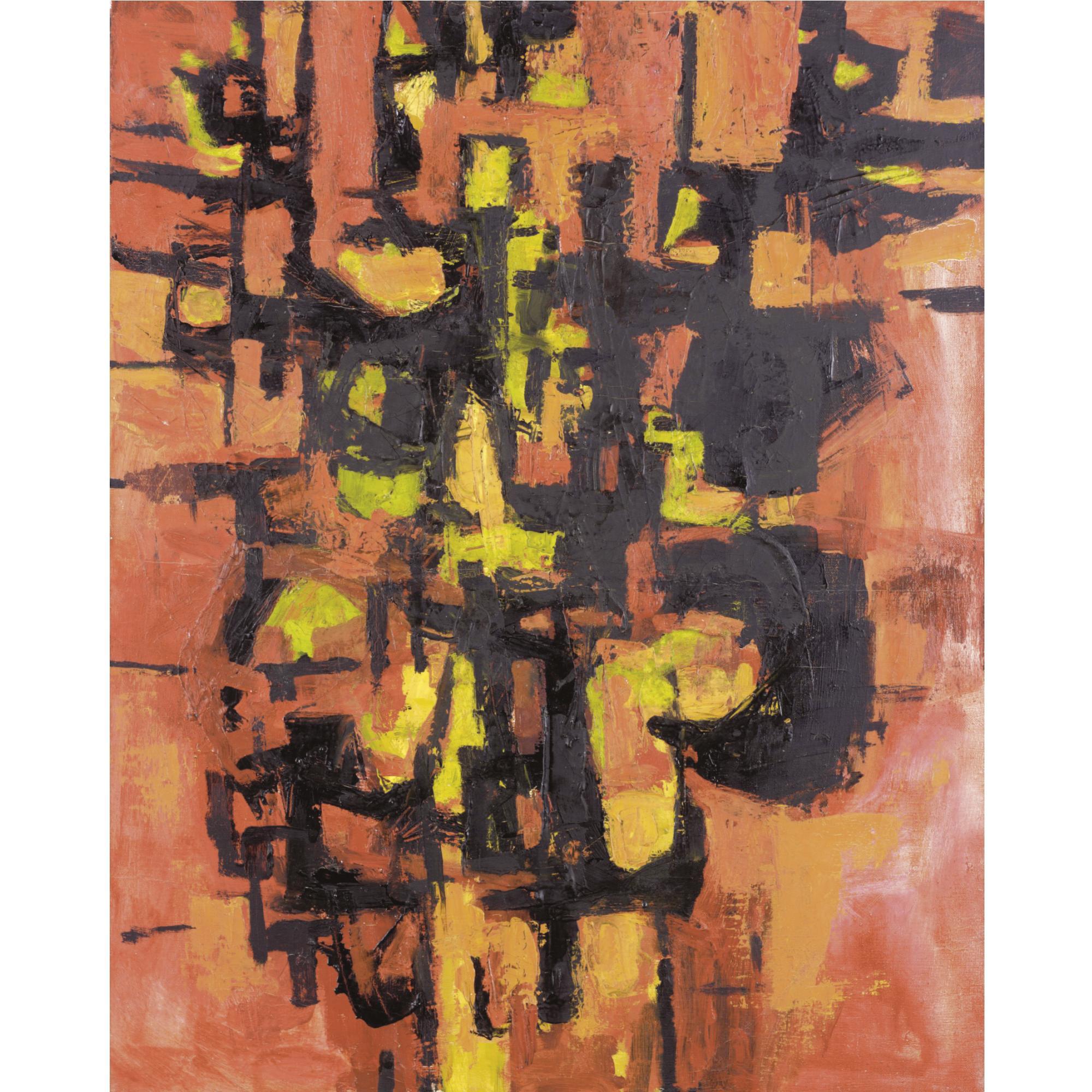 Henry Cliffe - Untitled (Red And Black)