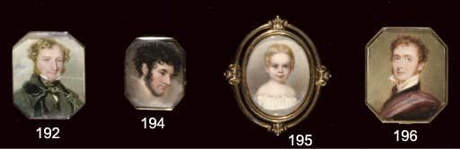 Henry Collen - Colonel Daniel MacKimon, head and shoulders, dark hair and beard