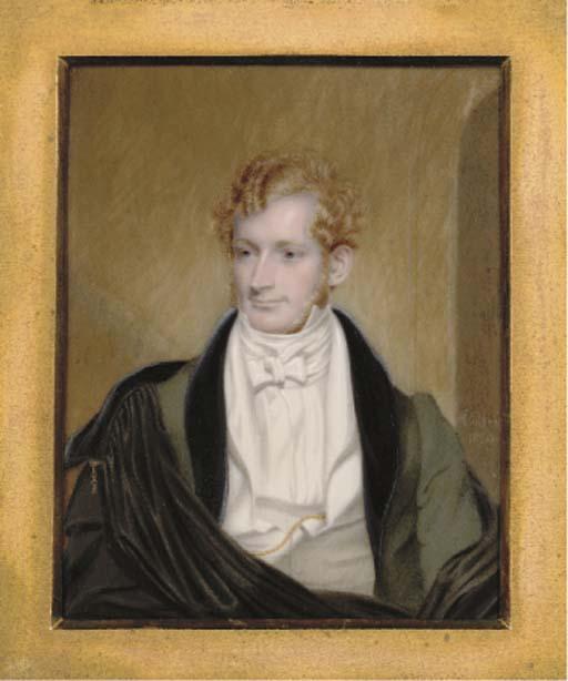 Henry Collen - Mr F. Tracy, in green coat with black collar, black cloak