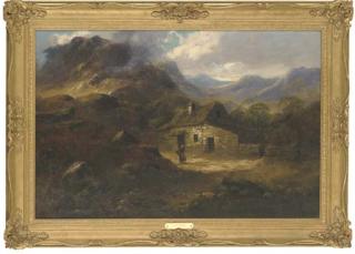 Henry Cooper - A cottage near Dolgelly, Wales