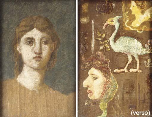 Henry Cros - Etude de Portrait, Vers 1880