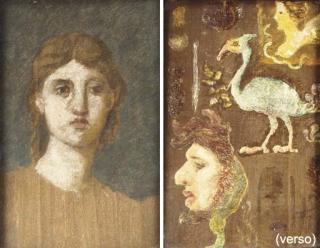 Henry Cros - Etude de Portrait, Vers 1880