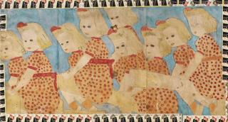 Henry Darger - Christmas Seal Girls