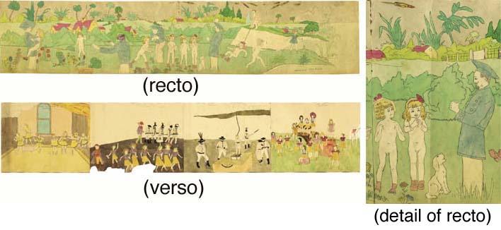 Henry Darger - Violet Goes on a Dangerous Mission Surprised Again