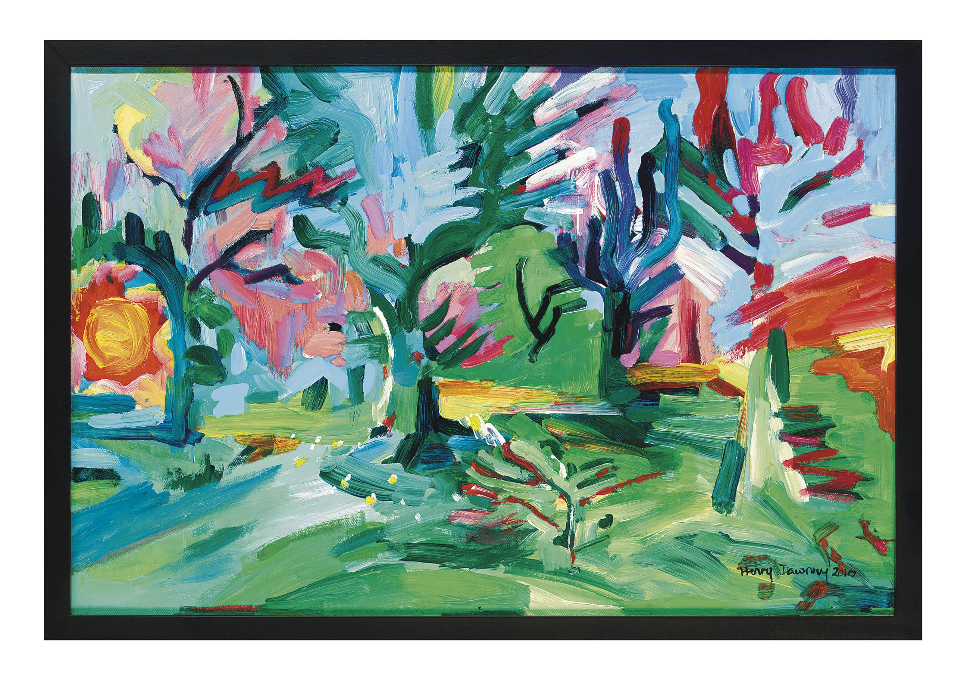 Henry Dawnay - Electric sunset