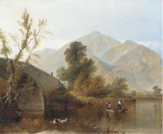 Henry Dawson - A Peaceful Day On The River