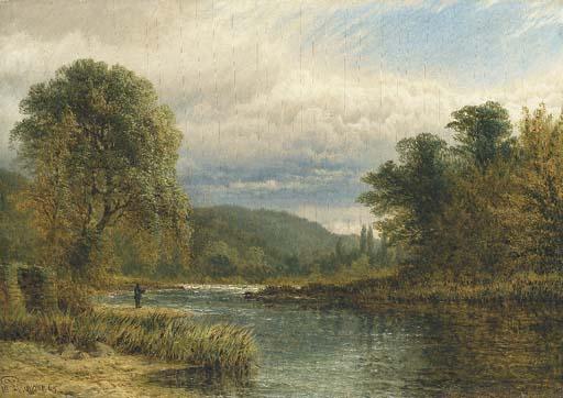 Henry Dawson - On the Trent, near Castle Donnington