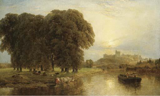 Henry Dawson - Windsor Castle, Sunrise