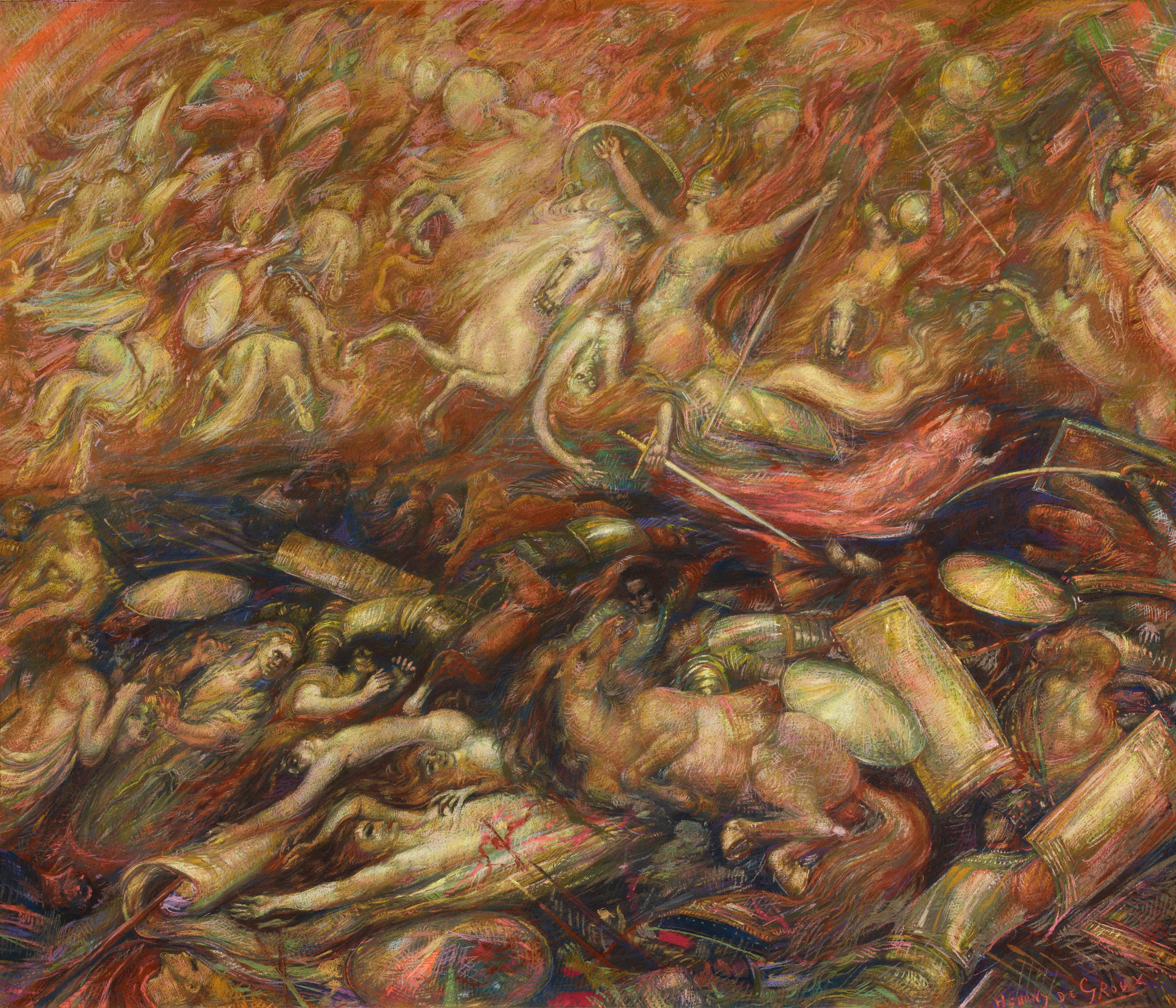 Henry de Groux - Der Walkürenritt