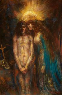 Henry de Groux - Die Versuchung des Heiligen Antonius