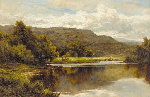 Henry Deacon Hillier Parker - The Lledr River, North Wales