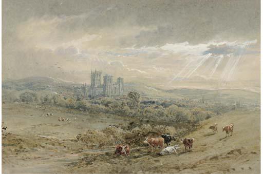 Henry Earp, Sen. - Gloucester Cathedral (Illustrated); And Sunset From The Birdlip Escarpment