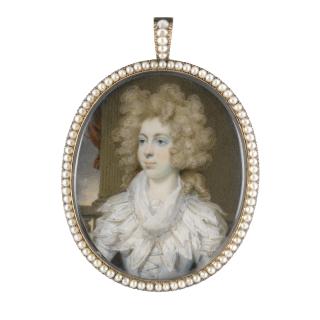 Henry Edridge A.R.A. - Portrait Of Mary Emes