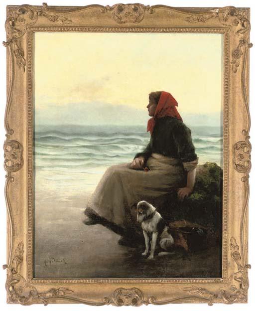 Henry Edward Detmold - The sailor\'s wife