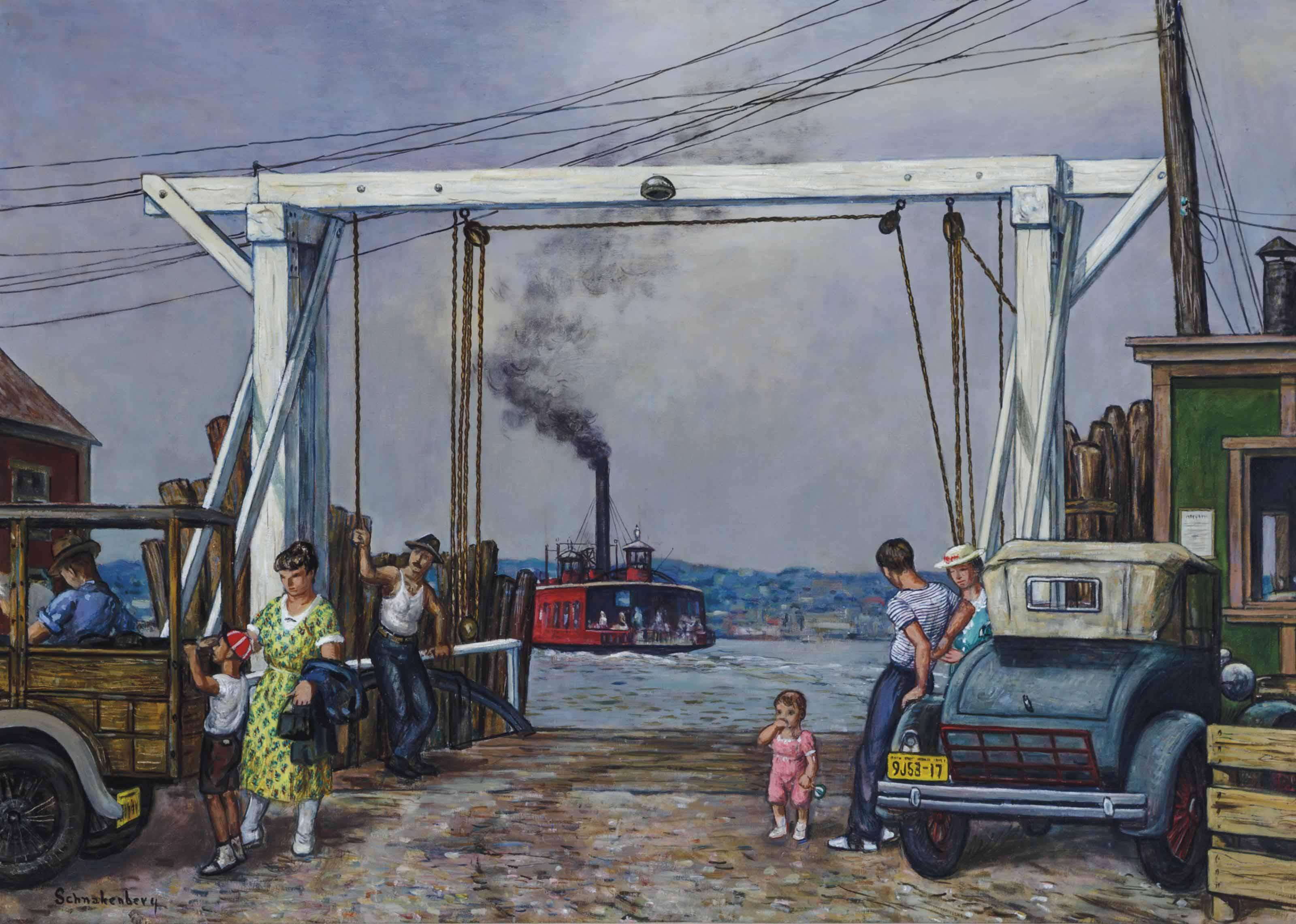 Henry Ernest Schnakenberg - Ferry Landing