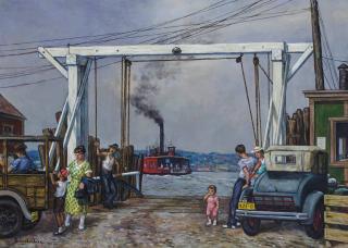 Henry Ernest Schnakenberg - Ferry Landing