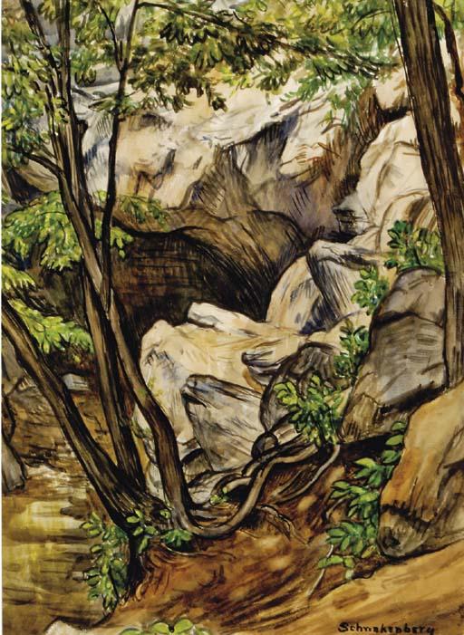 Henry Ernest Schnakenberg - The rocky woodland