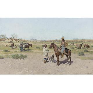 Henry F. Farny - His Favorite Wife