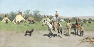 Henry F. Farny - In Pastures New