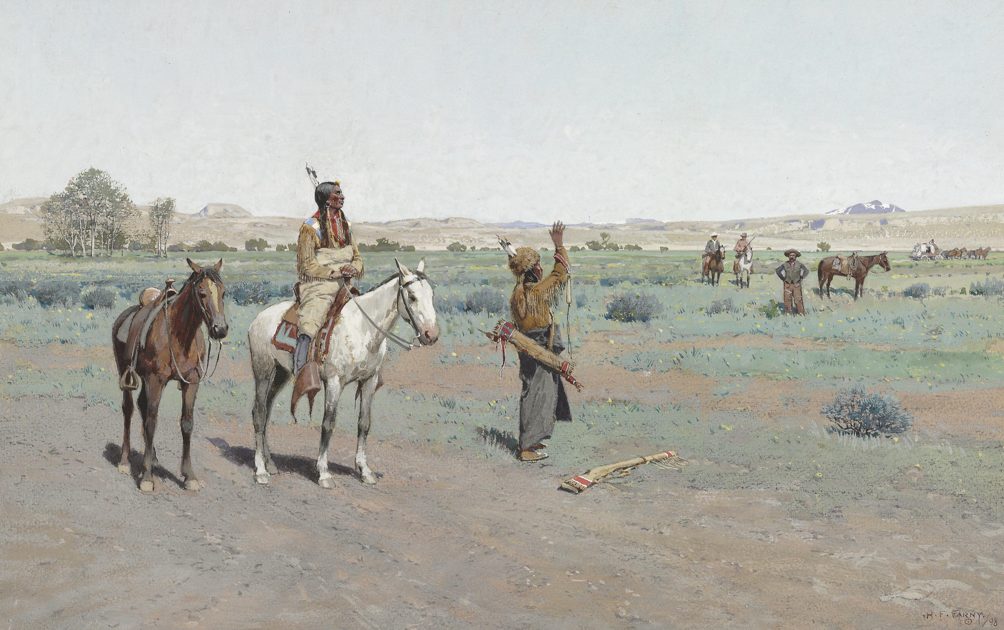 Henry F. Farny - Sign of Peace