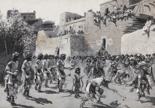 Henry F. Farny - The Moqui Indian Snake Dance