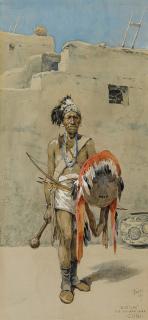Henry François Farny - Nyutchi, The Old War Chief, Zuni