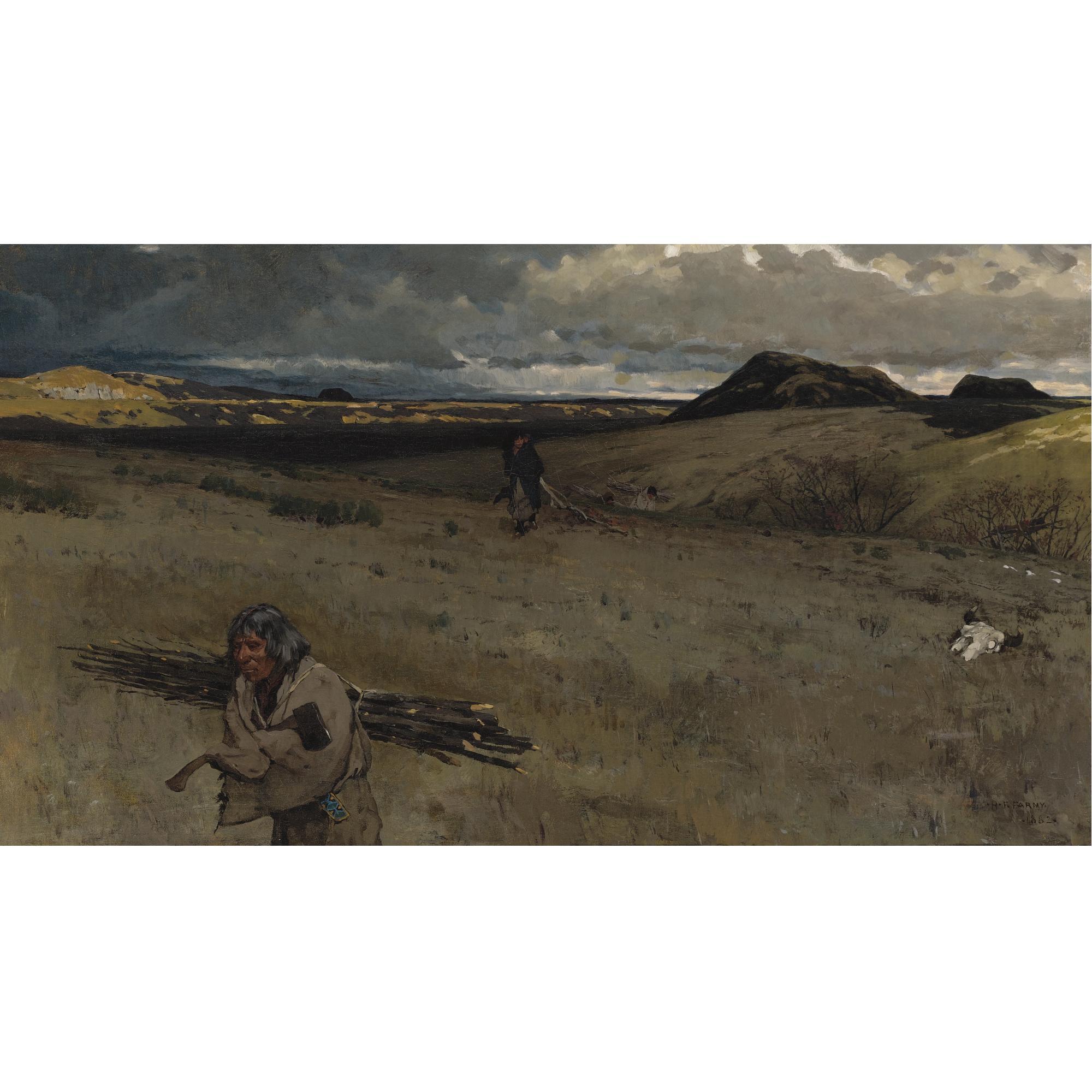 Henry François Farny - The Toilers Of The Plains