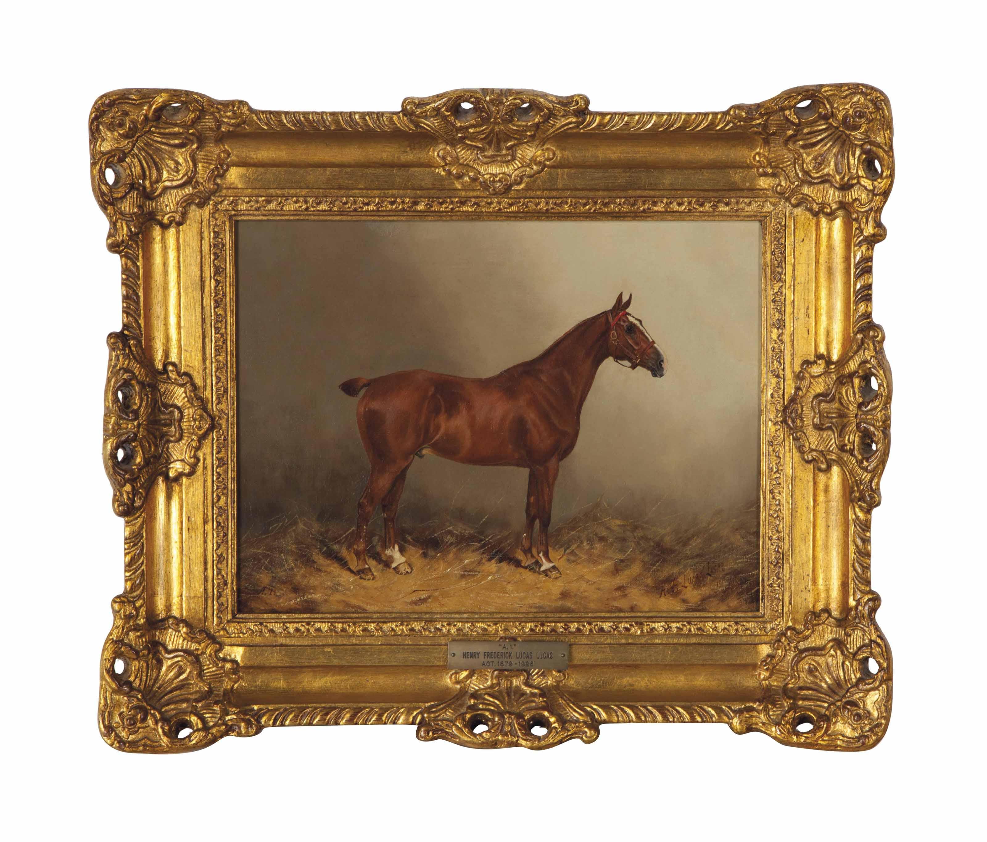 Henry Frederick Lucas Lucas - A.1.; And A Companion Painting