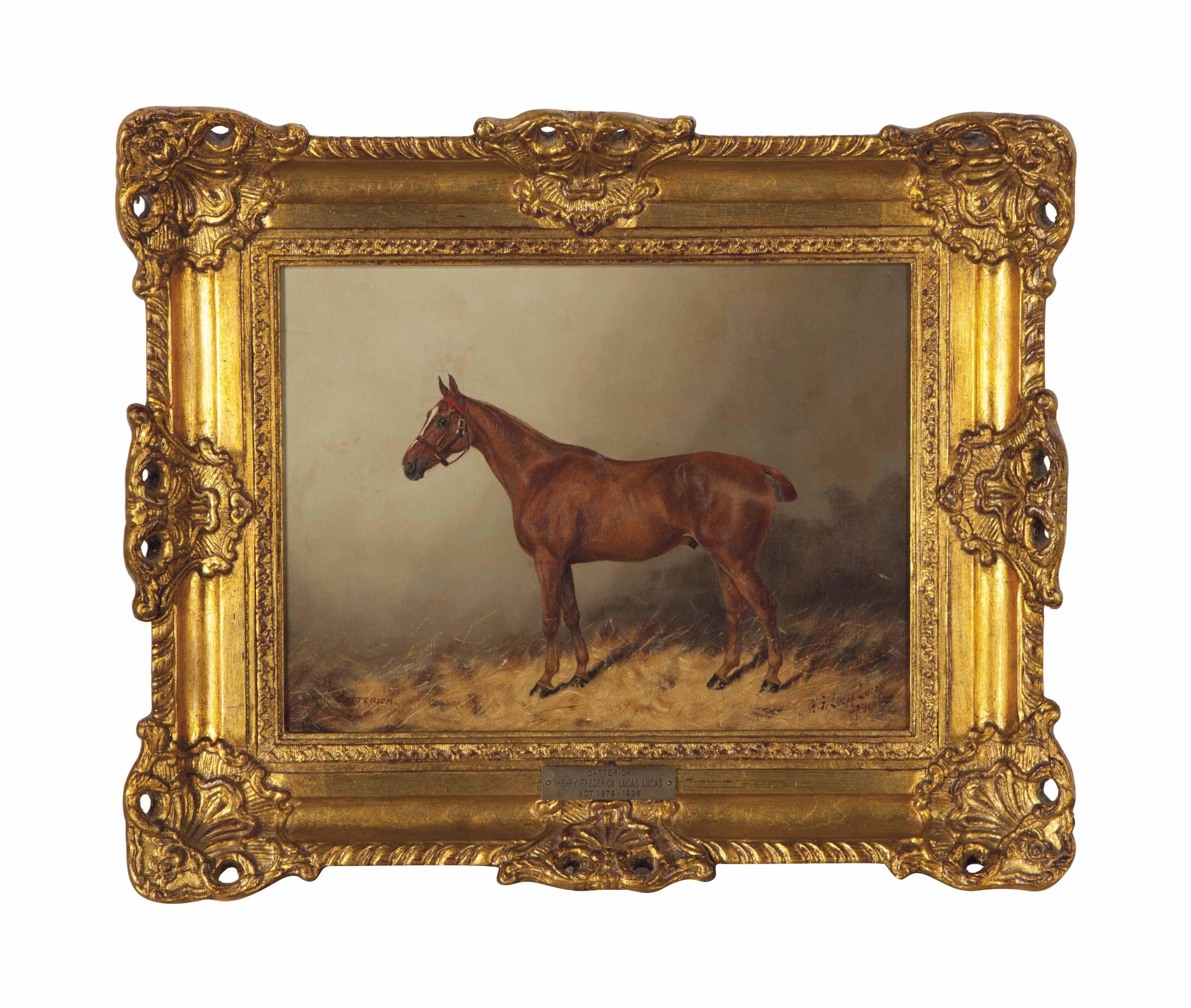 Henry Frederick Lucas Lucas - Catterick; And A Companion Painting