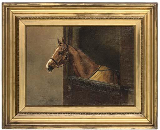 Henry Frederick Lucas-Lucas - Ears Pricked, Waiting For Mistress