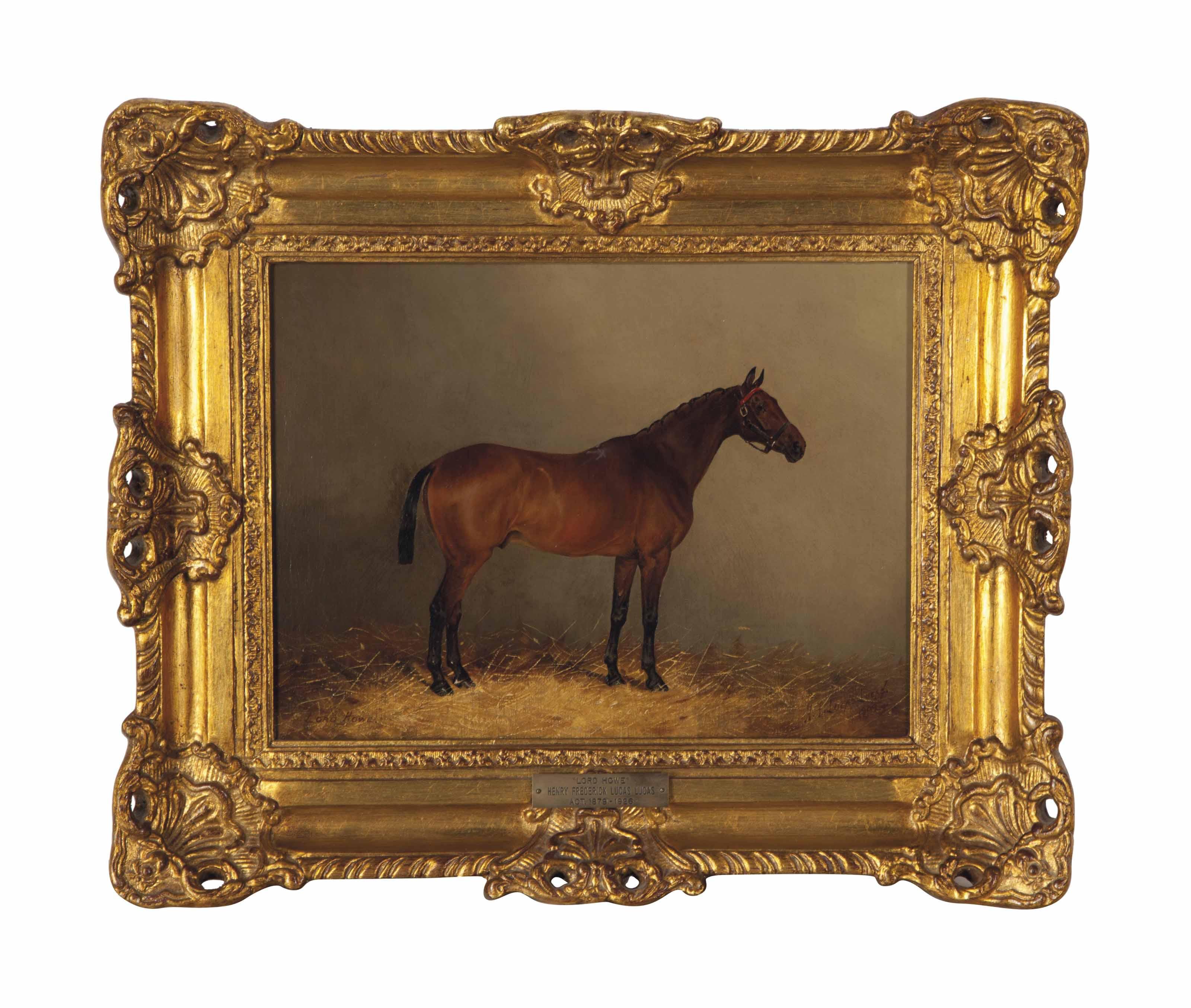 Henry Frederick Lucas Lucas - Lord Howe; And A Companion Painting