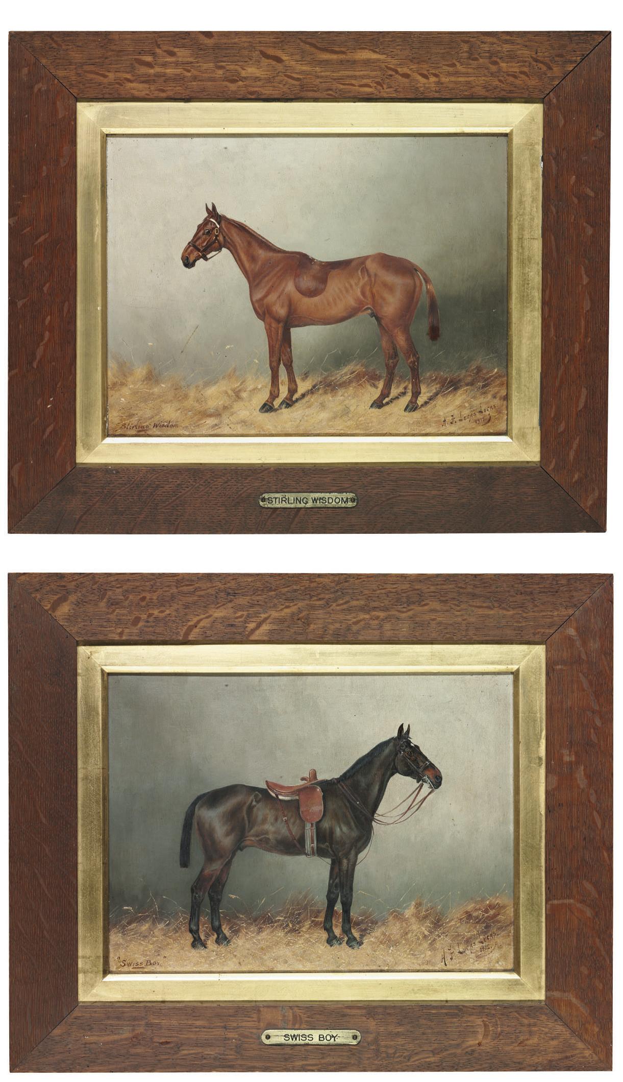 Henry Frederick Lucas Lucas - Swiss Boy; and Stirling Wisdom