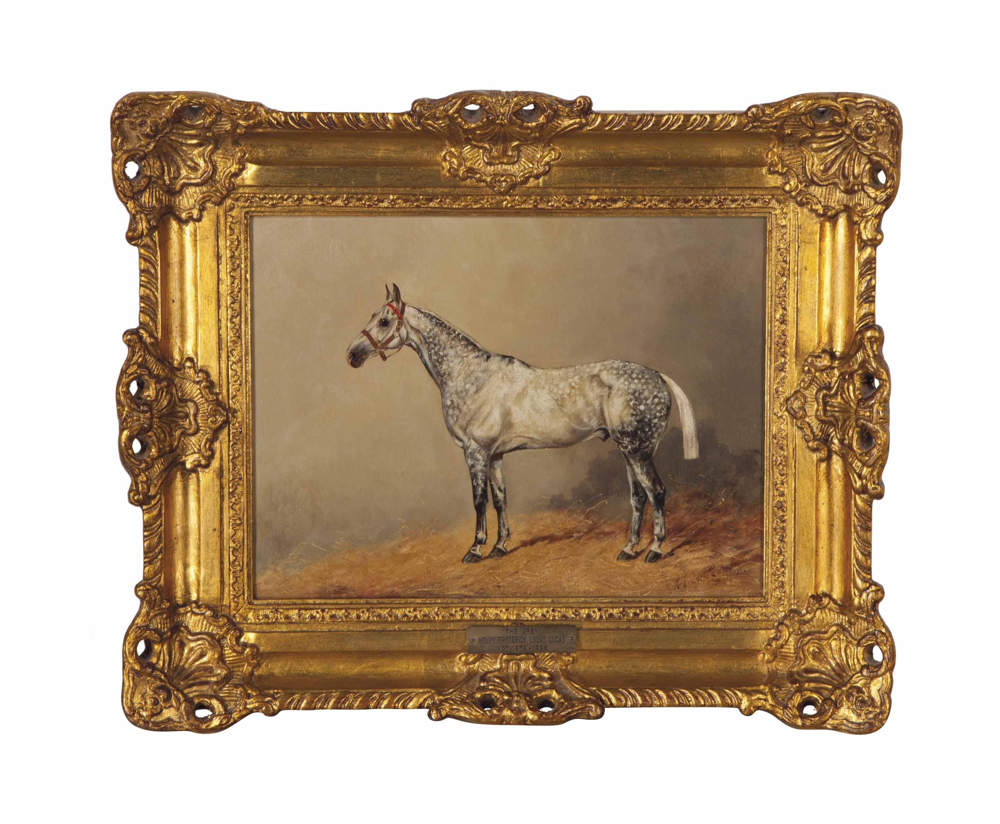 Henry Frederick Lucas Lucas - The Grey; And A Companion Painting