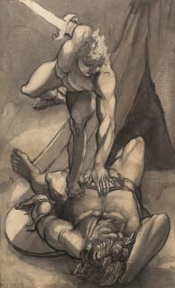Henry Fuseli, R.A. - David and Goliath