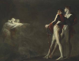 Henry Fuseli, R.A. - The Three Witches Appearing To Macbeth And Banquo