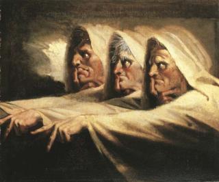 Henry Fuseli, R.A. - The Three Witches, or the Weird Sisters