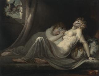 Henry Fuseli - The incubus leaving two young women