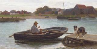 Henry Garland - Walberswick Ferry, Suffolk