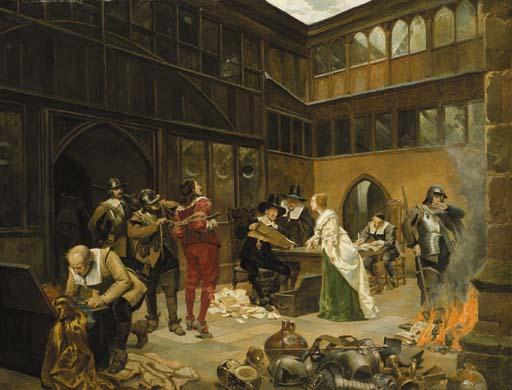 Henry Gillard Glindoni, R.B.A. - Confiscation