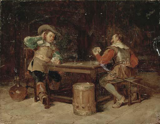 Henry Gillard Glindoni - The winning hand
