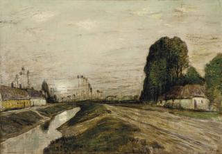 Henry Golden Dearth - Landscape with canal