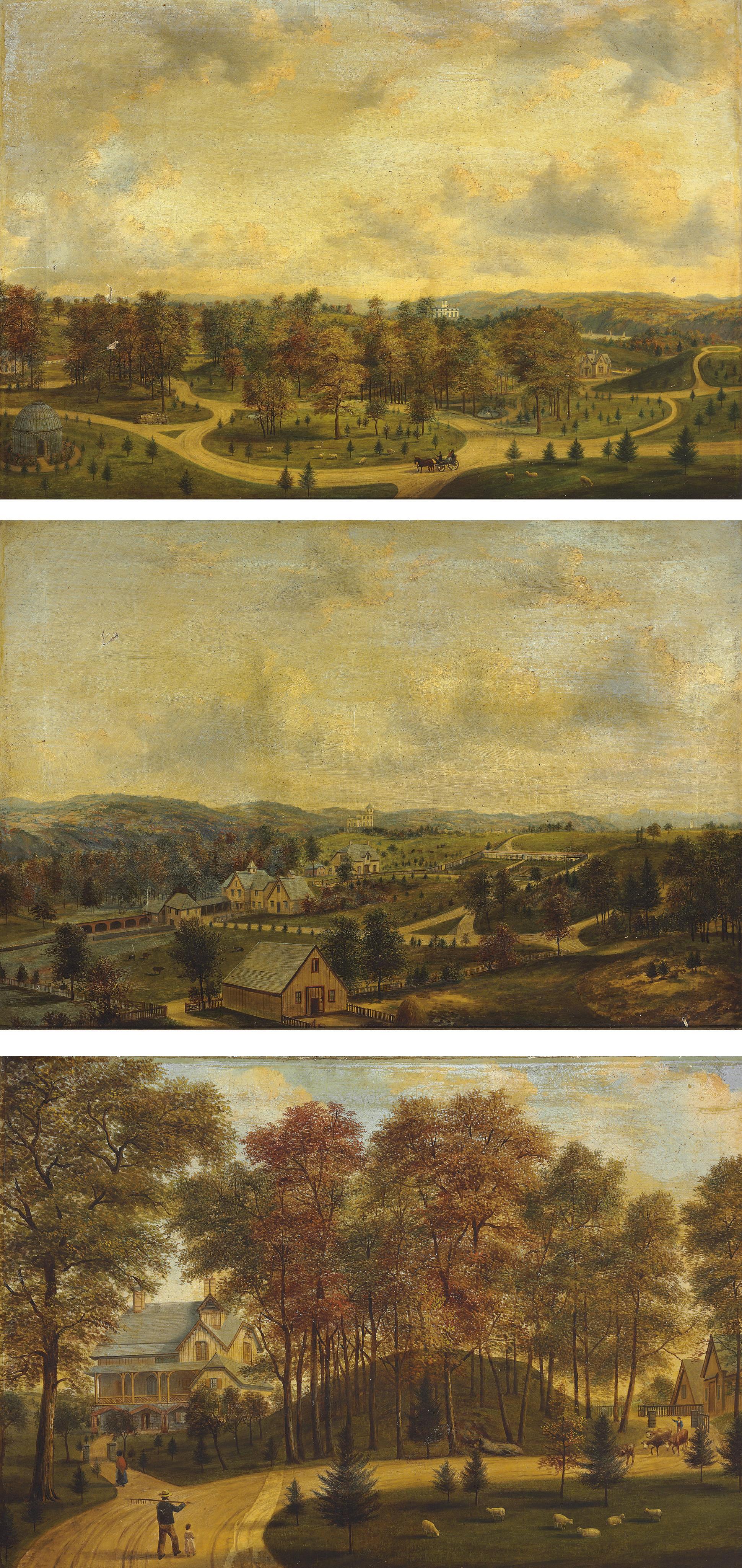 Henry Gritten - Three Views of Springside