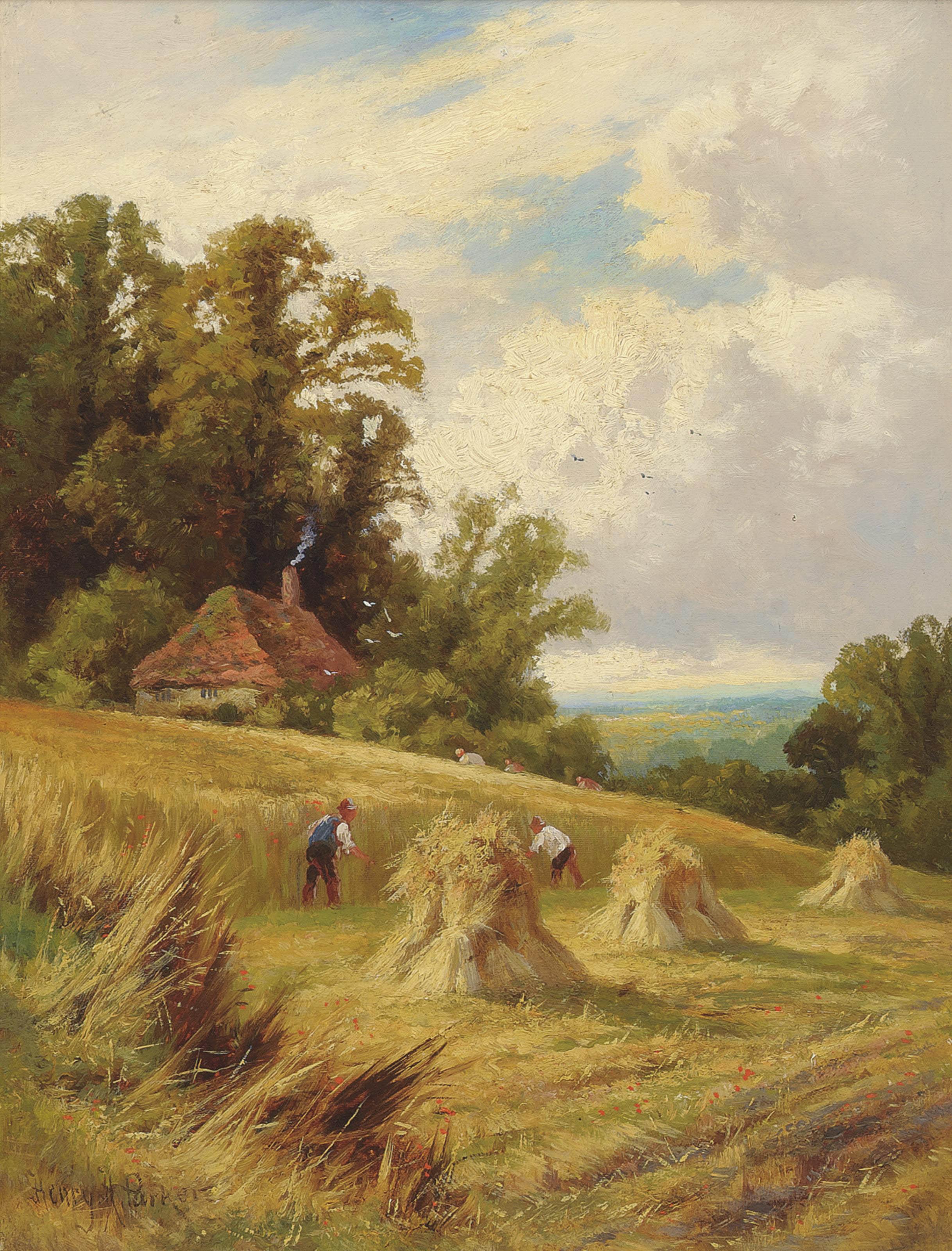 Henry H. Parker - A Sussex cornfield
