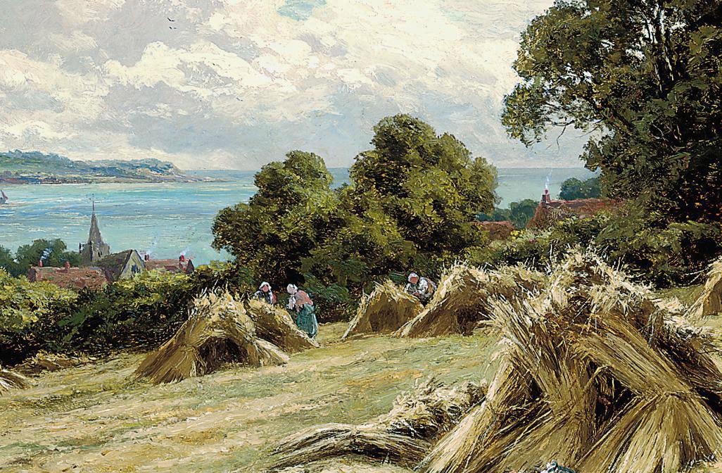 Henry H. Parker - Harvesting on the Sussex coast