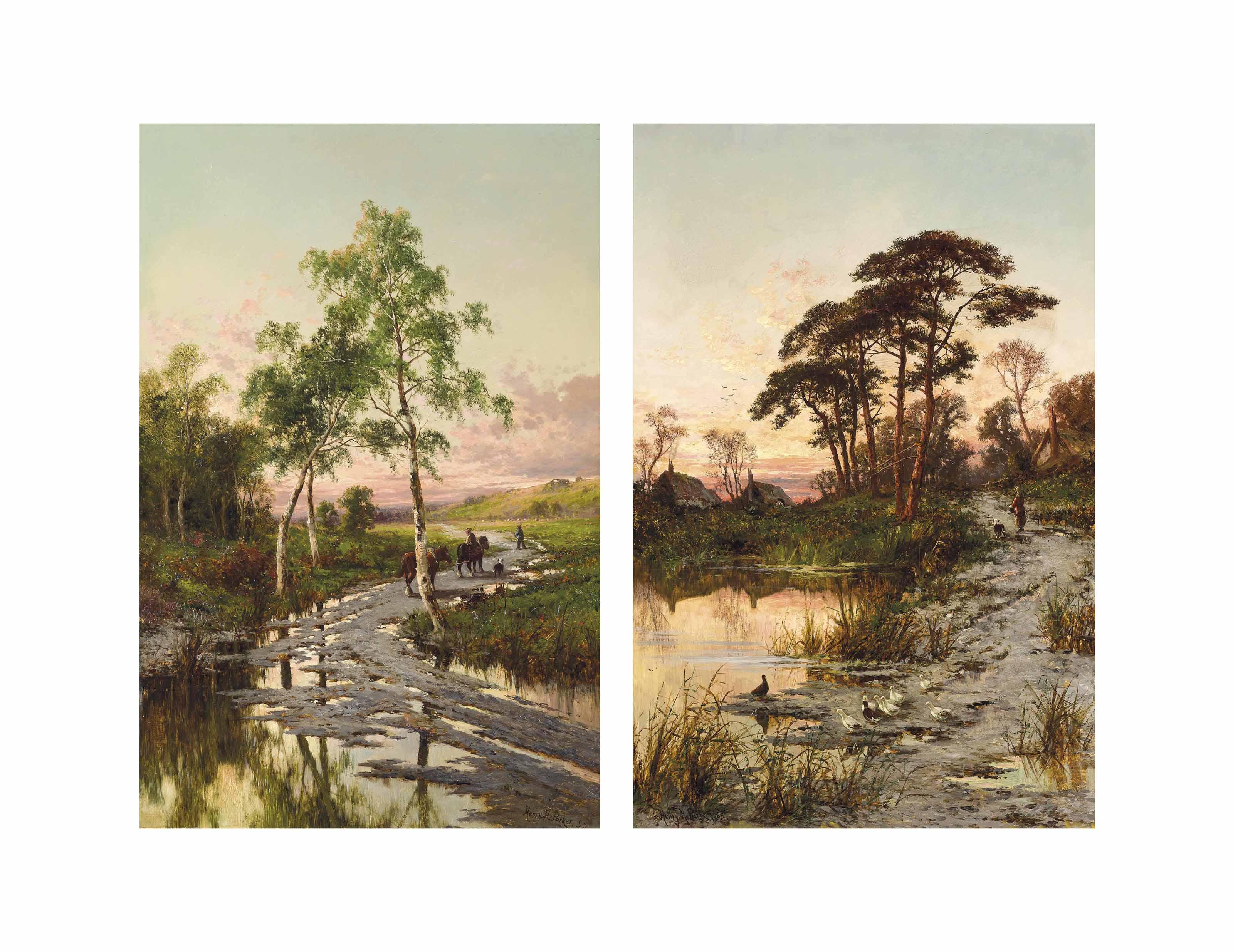 Henry H. Parker - Near Broxbourne, Hertfordshire; and Hoddesdon, Hertfordshire