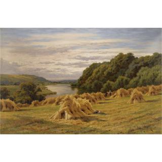 Henry H. Parker - On The Thames, Near Basildon Woods